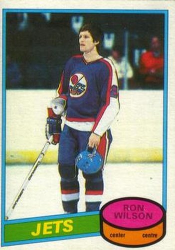 #243 Ron Wilson - Winnipeg Jets - 1980-81 O-Pee-Chee Hockey