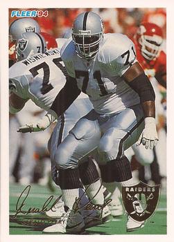 #243 Gerald Perry - Los Angeles Raiders - 1994 Fleer Football