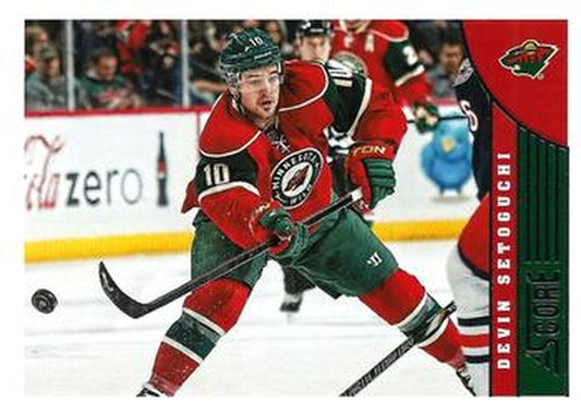 #243 Devin Setoguchi - Minnesota Wild - 2013-14 Score Hockey