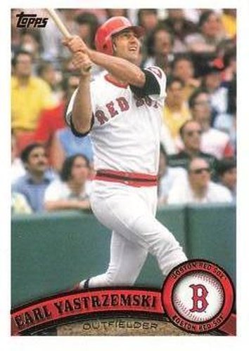 #243 Carl Yastrzemski - Boston Red Sox - 2021 Topps Archives Baseball