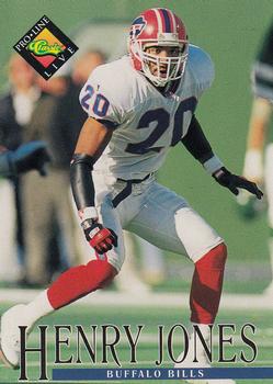 #243 Henry Jones - Buffalo Bills - 1994 Pro Line Live Football