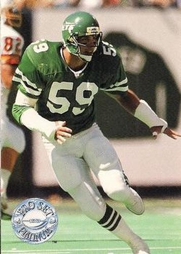 #243 Kyle Clifton - New York Jets - 1991 Pro Set Platinum Football