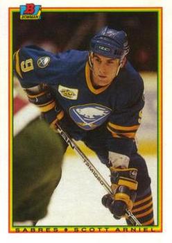 #243 Scott Arniel - Buffalo Sabres - 1990-91 Bowman Hockey