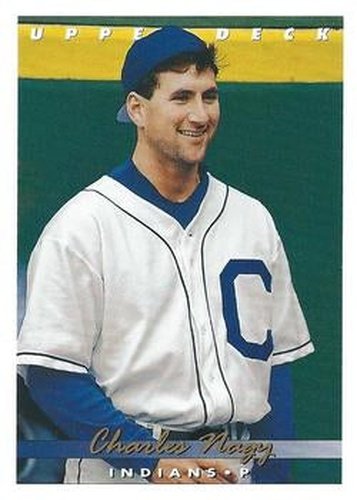 #243 Charles Nagy - Cleveland Indians - 1993 Upper Deck Baseball