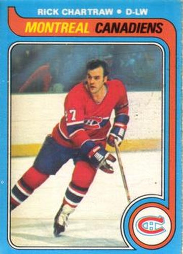 #243 Rick Chartraw - Montreal Canadiens - 1979-80 O-Pee-Chee Hockey