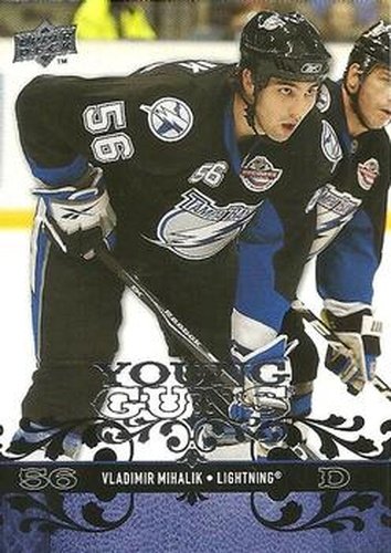 #243 Vladimir Mihalik - Tampa Bay Lightning - 2008-09 Upper Deck Hockey