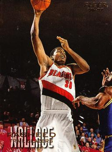 #244 Rasheed Wallace - Portland Trail Blazers - 1996-97 Fleer Basketball