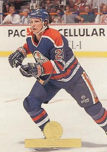 #244 Igor Kravchuk - Edmonton Oilers - 1994-95 Leaf Hockey
