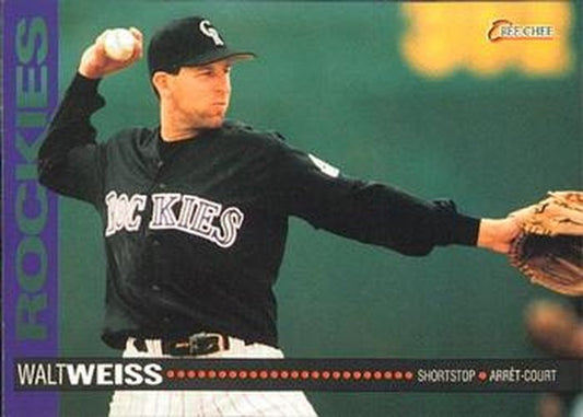 #244 Walt Weiss - Colorado Rockies - 1994 O-Pee-Chee Baseball