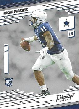 #244 Micah Parsons - Dallas Cowboys - 2021 Panini Prestige Football