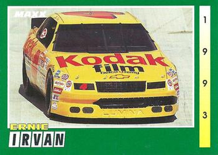 #244 Ernie Irvan's Car - Morgan-McClure Motorsports - 1993 Maxx Racing