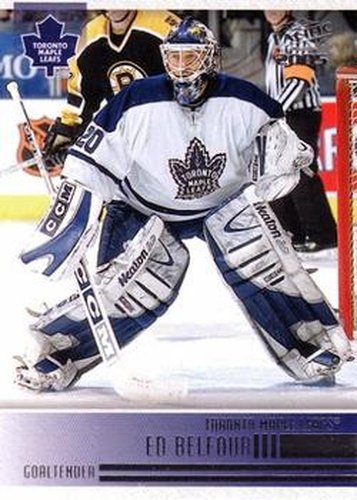 #244 Ed Belfour - Toronto Maple Leafs - 2004-05 Pacific Hockey