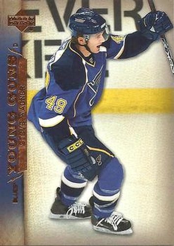 #244 Steve Wagner - St. Louis Blues - 2007-08 Upper Deck Hockey