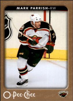 #244 Mark Parrish - Minnesota Wild - 2006-07 O-Pee-Chee Hockey
