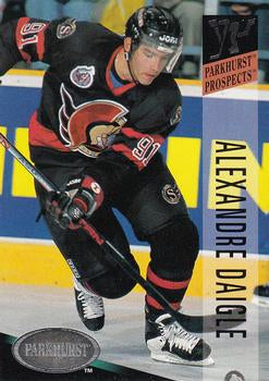 #244 Alexandre Daigle - Ottawa Senators - 1993-94 Parkhurst Hockey