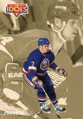 #244 Scott Lachance / Mark Howe - New York Islanders / Detroit Red Wings - 1992-93 Pinnacle Canadian Hockey