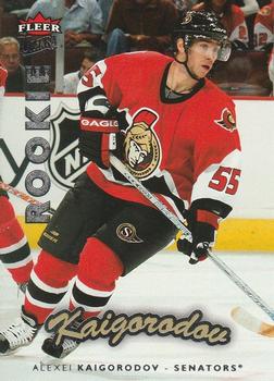 #244 Alexei Kaigorodov - Ottawa Senators - 2006-07 Ultra Hockey