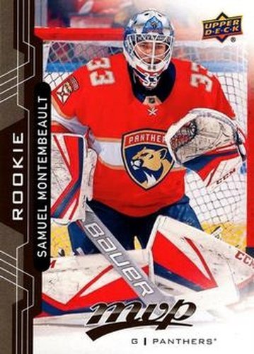 #244 Samuel Montembeault - Florida Panthers - 2018-19 Upper Deck MVP Hockey