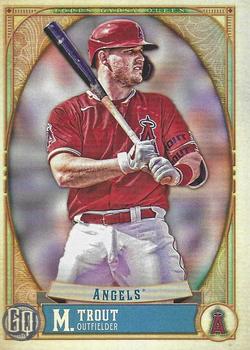 #244 Mike Trout - Los Angeles Angels - 2021 Topps Gypsy Queen Baseball