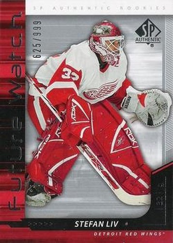 #244 Stefan Liv - Detroit Red Wings - 2006-07 SP Authentic Hockey