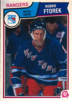 #244 Robbie Ftorek - New York Rangers - 1983-84 O-Pee-Chee Hockey