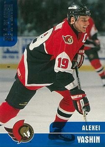 #244 Alexei Yashin - Ottawa Senators - 1999-00 Be a Player Memorabilia Hockey