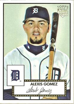 #244 Alexis Gomez - Detroit Tigers - 2006 Topps 1952 Edition Baseball