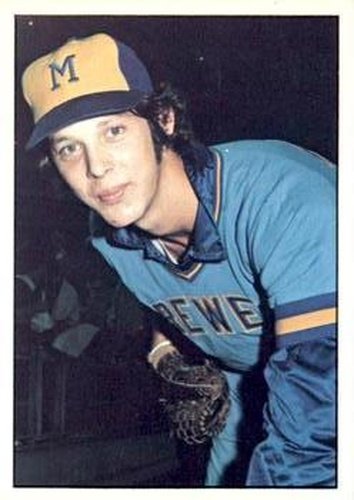 #244 Bill Travers - Milwaukee Brewers - 1976 SSPC Baseball