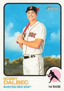 #244 Bobby Dalbec - Boston Red Sox - 2022 Topps Heritage Baseball