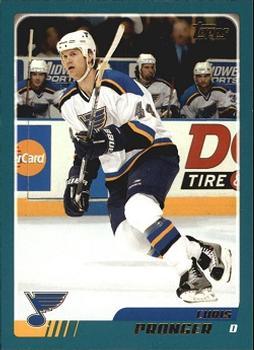 #244 Chris Pronger - St. Louis Blues - 2003-04 Topps Hockey