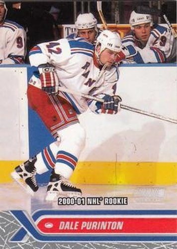 #244 Dale Purinton - New York Rangers - 2000-01 Stadium Club Hockey