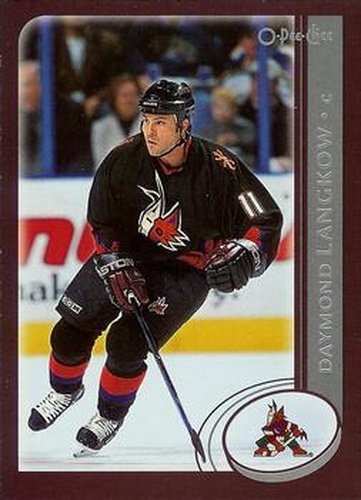 #244 Daymond Langkow - Phoenix Coyotes - 2002-03 O-Pee-Chee Hockey
