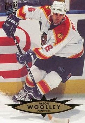 #244 Jason Woolley - Florida Panthers - 1995-96 Ultra Hockey