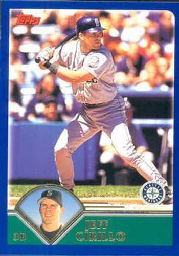 #244 Jeff Cirillo - Seattle Mariners - 2003 Topps Baseball