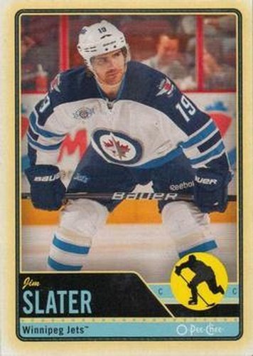 #244 Jim Slater - Winnipeg Jets - 2012-13 O-Pee-Chee Hockey