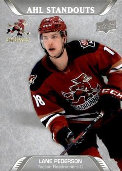 #244 Lane Pederson - Tucson Roadrunners - 2020-21 Upper Deck AHL Hockey