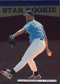 #244 Livan Hernandez - Florida Marlins - 1996 Upper Deck Baseball