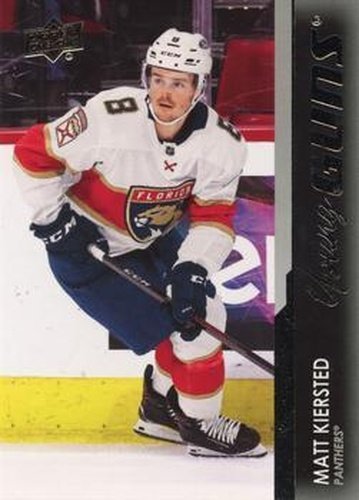 #244 Matt Kiersted - Florida Panthers - 2021-22 Upper Deck Hockey