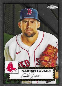 #244 Nathan Eovaldi - Boston Red Sox - 2021 Topps Chrome Platinum Anniversary Baseball