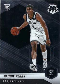#244 Reggie Perry - Brooklyn Nets - 2020-21 Panini Mosaic Basketball