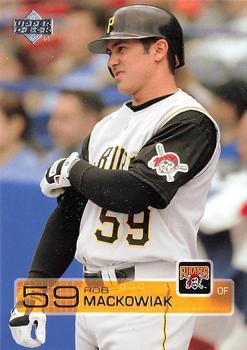 #244 Rob Mackowiak - Pittsburgh Pirates - 2003 Upper Deck Baseball