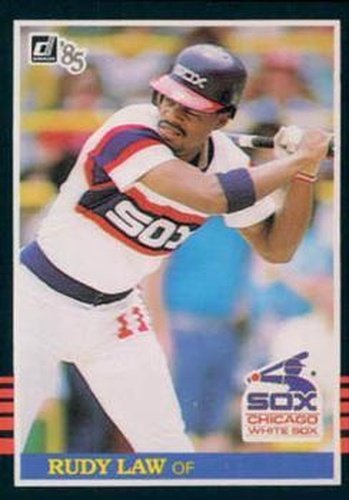 #244 Rudy Law - Chicago White Sox - 1985 Donruss Baseball