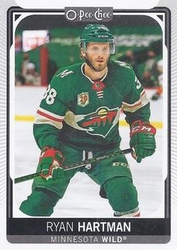 #244 Ryan Hartman - Minnesota Wild - 2021-22 O-Pee-Chee Hockey