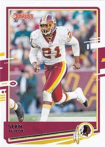 #244 Sean Taylor - Washington Redskins - 2020 Donruss Football