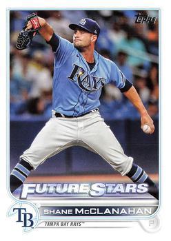 #244 Shane McClanahan - Tampa Bay Rays - 2022 Topps Baseball