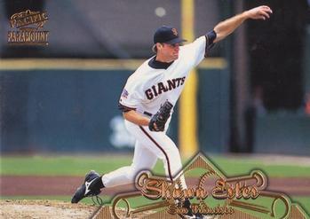 #244 Shawn Estes - San Francisco Giants - 1998 Pacific Paramount Baseball