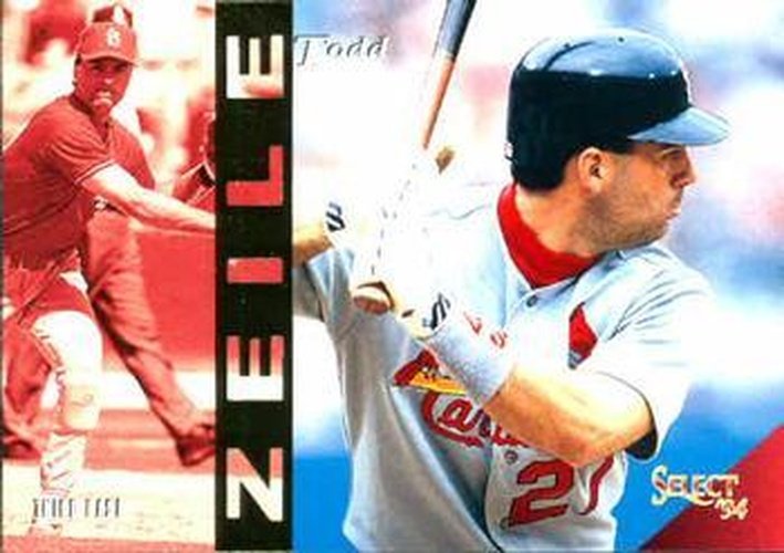 #244 Todd Zeile - St. Louis Cardinals - 1994 Select Baseball