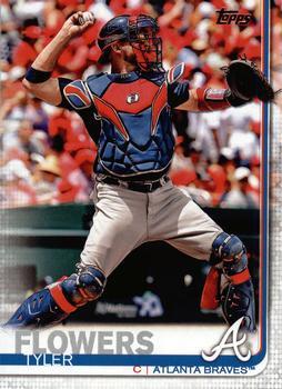 #244 Tyler Flowers - Atlanta Braves - 2019 Topps Baseball