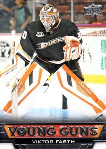 #244 Viktor Fasth - Anaheim Ducks - 2013-14 Upper Deck Hockey