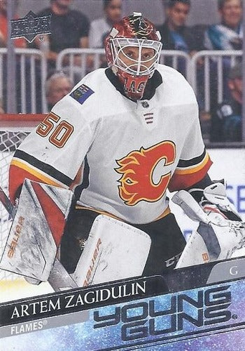 #244 Artem Zagidulin - Calgary Flames - 2020-21 Upper Deck Hockey
